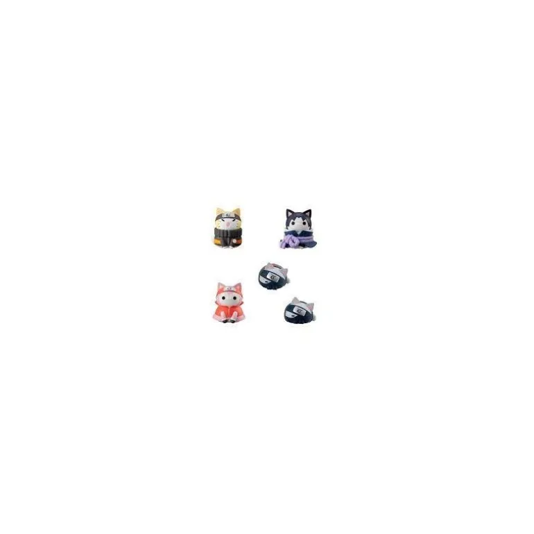 Set 8 Figuras Megahouse Naruto Shippuden Nyaruto! Battle vs Akatsuki