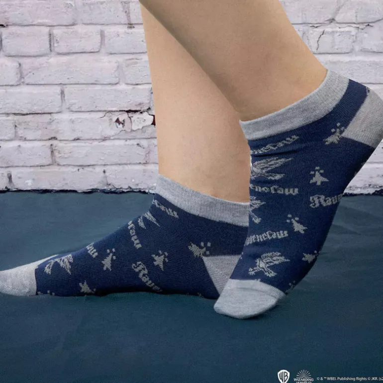 Set 3 pares de calcetines Ravenclaw Harry Potter