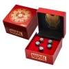 Set Anillos Ajustables Iron Man Arc Reactors