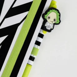Set bolígrafo y libreta Beetlejuice Tim Burton