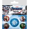 Set Chapas Vengadores: Endgame Quantum Realm
