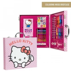 Set Coloreable Maletín Hello Kitty Actividad Creativa