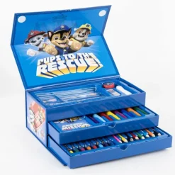 Set Coloreable Maletín Paw Patrol Actividad - Azul