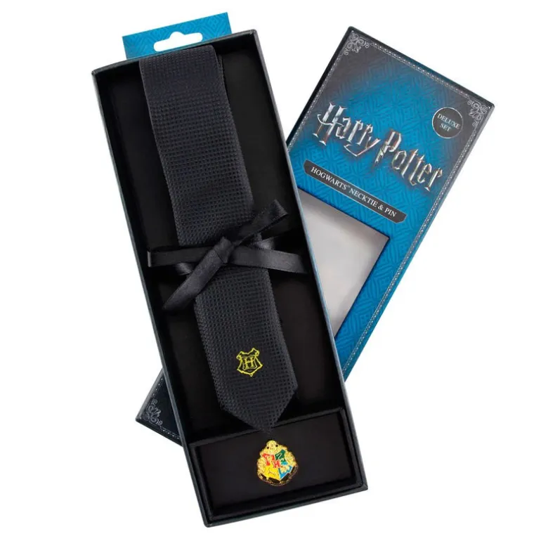 Set Corbata y Pin Harry Potter Hogwarts