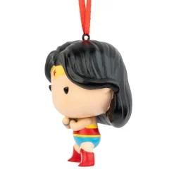Set de 3 Adornos de Navidad DC Comics: Superman, Wonder Woman y Aquaman
