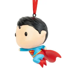 Set de 3 Adornos de Navidad DC Comics: Superman, Wonder Woman y Aquaman