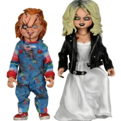 Set de 2 Figuras La novia de Chucky Chucky & Tiffany 14 cm NECA
