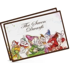 Set de 2 Manteles Individuales de los 7 Enanitos