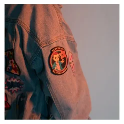 Set de 3 parches Stranger Things con personajes bordados