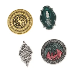 Set De 4 Pins La Casa Del Dragon