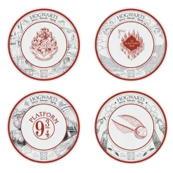 Set de 4 platos Harry Potter Icons