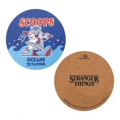 Set de 4 posavasos Scoops Ahoy - Stranger Things