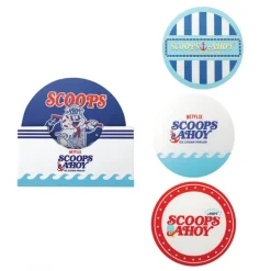 Set de 4 posavasos Scoops Ahoy - Stranger Things