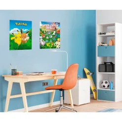Set de 2 Posters Paisajes Pokémon
