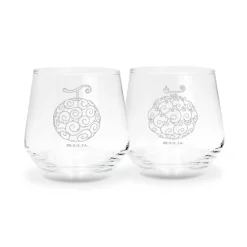Set de 2 Vasos One Piece - Frutas del Diablo 300ml