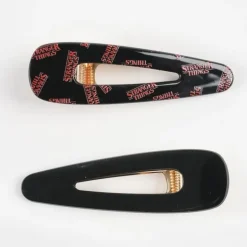 Set de Accesorios para Pelo Stranger Things Multicomposición Rojo