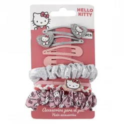 Set de Belleza Accesorios Hello Kitty para el Pelo