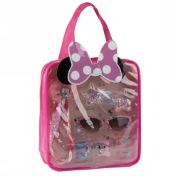 Set de Belleza Bolsito y Gafas Minnie Rosa