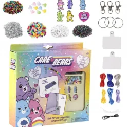 Set de Belleza DIY Bag Clip Care Bears Multicolor