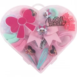 Set de Belleza LOL Caja Corazón de 20 Piezas para Niñas