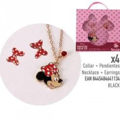 Set de Bisutería Minnie Mouse Multicomposición