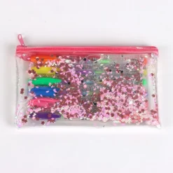 Set de Bolígrafos de Gel Minnie Mouse Multicolor con Estuche Brillante