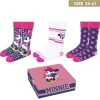Set de calcetines Disney Minnie Mouse Talla 36-41