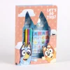 Set de Cuadernos Bluey Multicolor con Accesorios Infantiles