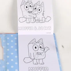 Set de Cuadernos Bluey Multicolor con Accesorios Infantiles