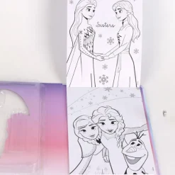 Set de Cuadernos y Blocs Multicolor de Frozen para Niños