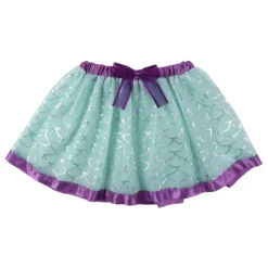 Set de Diadema y tutú purpurina La Sirenita