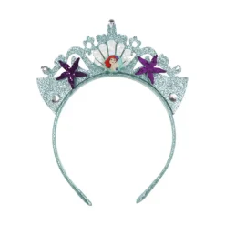 Set de Diadema y tutú purpurina La Sirenita
