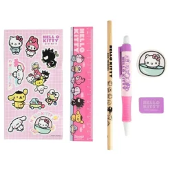 Set de Escritura Hello Kitty Sanrio Pack de 6