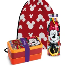 Set de Fiambrera con Botella Térmica Minnie Mouse Forever & Ever EGAN
