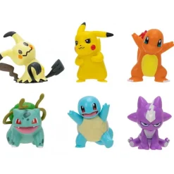 Set de Figuras Pokémon Kanto de 6 Piezas por Jazwares