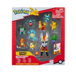 Set de Figuras Pokémon Multipack 10 con Cinderace