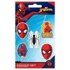 Set De Gomas De Borrar Spiderman