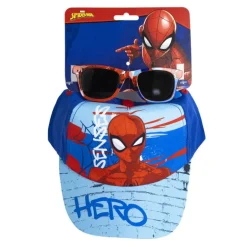 Set de Gorra y Gafas de Sol de Spiderman