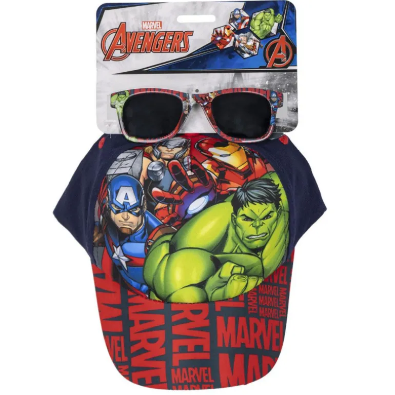 Set de Gorra y Gafas de Sol Marvel Avengers