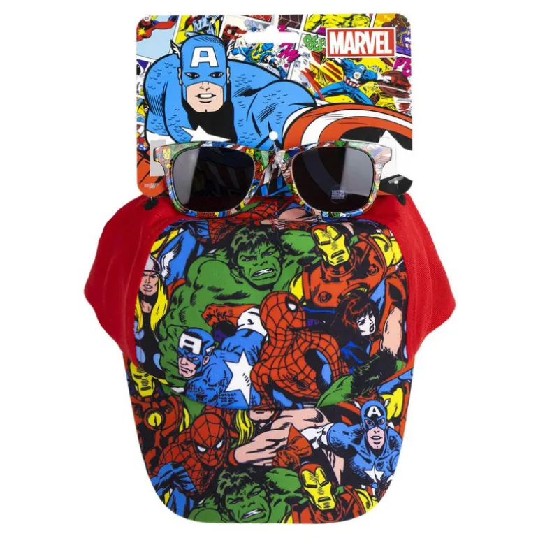 Set de Gorra y Gafas de Sol Avengers - Estilo y Protección