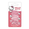 Set de Horquillas Hello Kitty Diseño Fucsia con Estampados Adorables