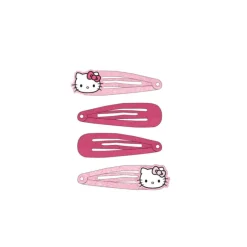 Set de Horquillas Hello Kitty Diseño Rosa y Fucsia