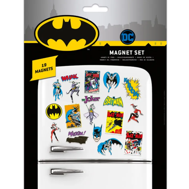Set de imanes Batman DC Retro