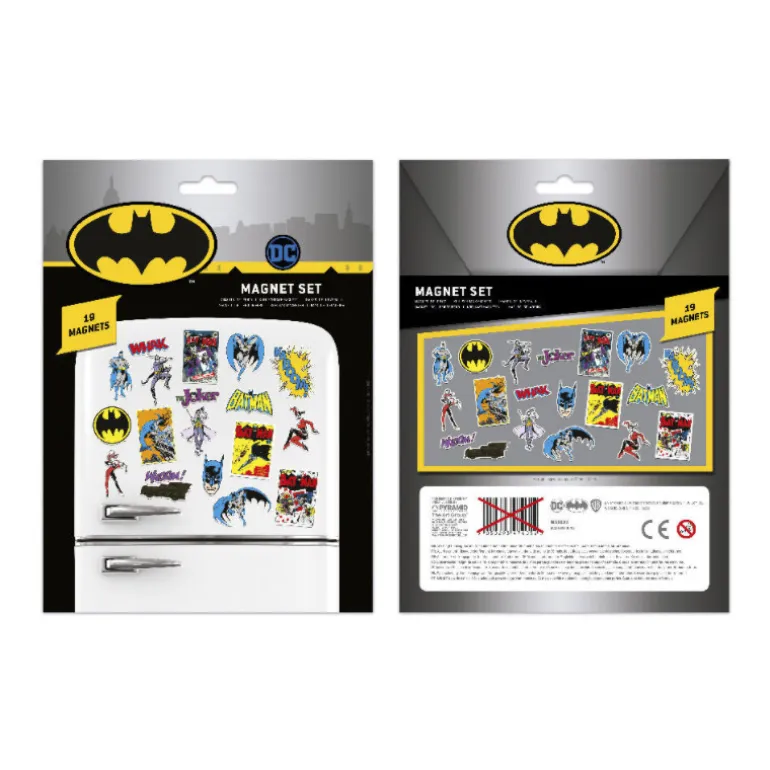 Set de imanes Batman DC Retro