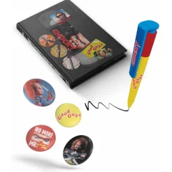 Set de Papelería Chucky VHS