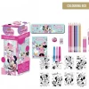 Set de Papelería Coloreable Minnie Mouse para Niños, Multicomposición