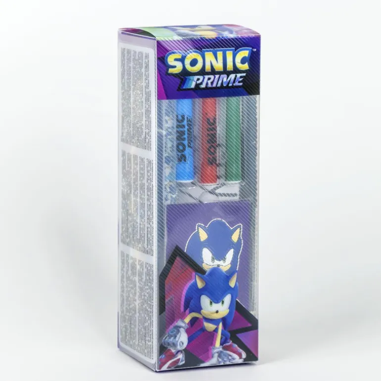 Set de Papelería Coloreable Sonic Prime