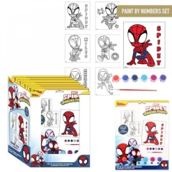 Set de Papelería Coloreable Spidey 100% Papel