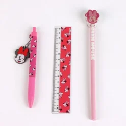 Set de papelería con portalápices de Minnie Mouse multicolor