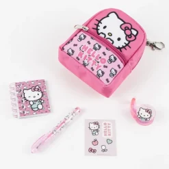 Set de Papelería Hello Kitty con Minimochila Multicolor